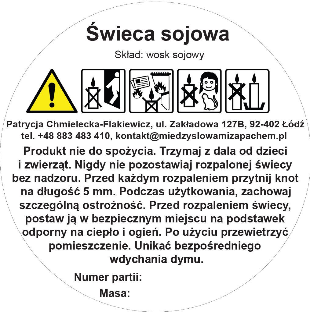 Światło Bez Aromatów - świeca w szkle - obrazek 3